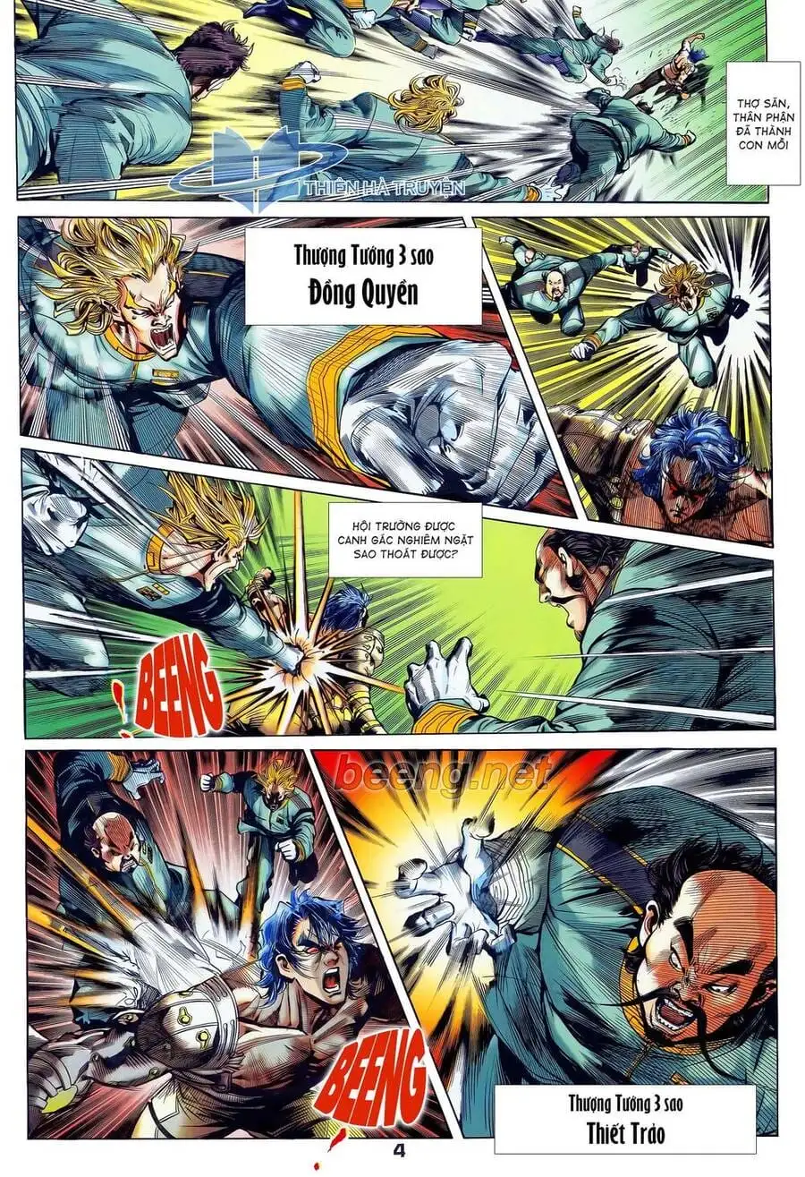 Truyện Tranh Long Hổ 5 Thế trang 8