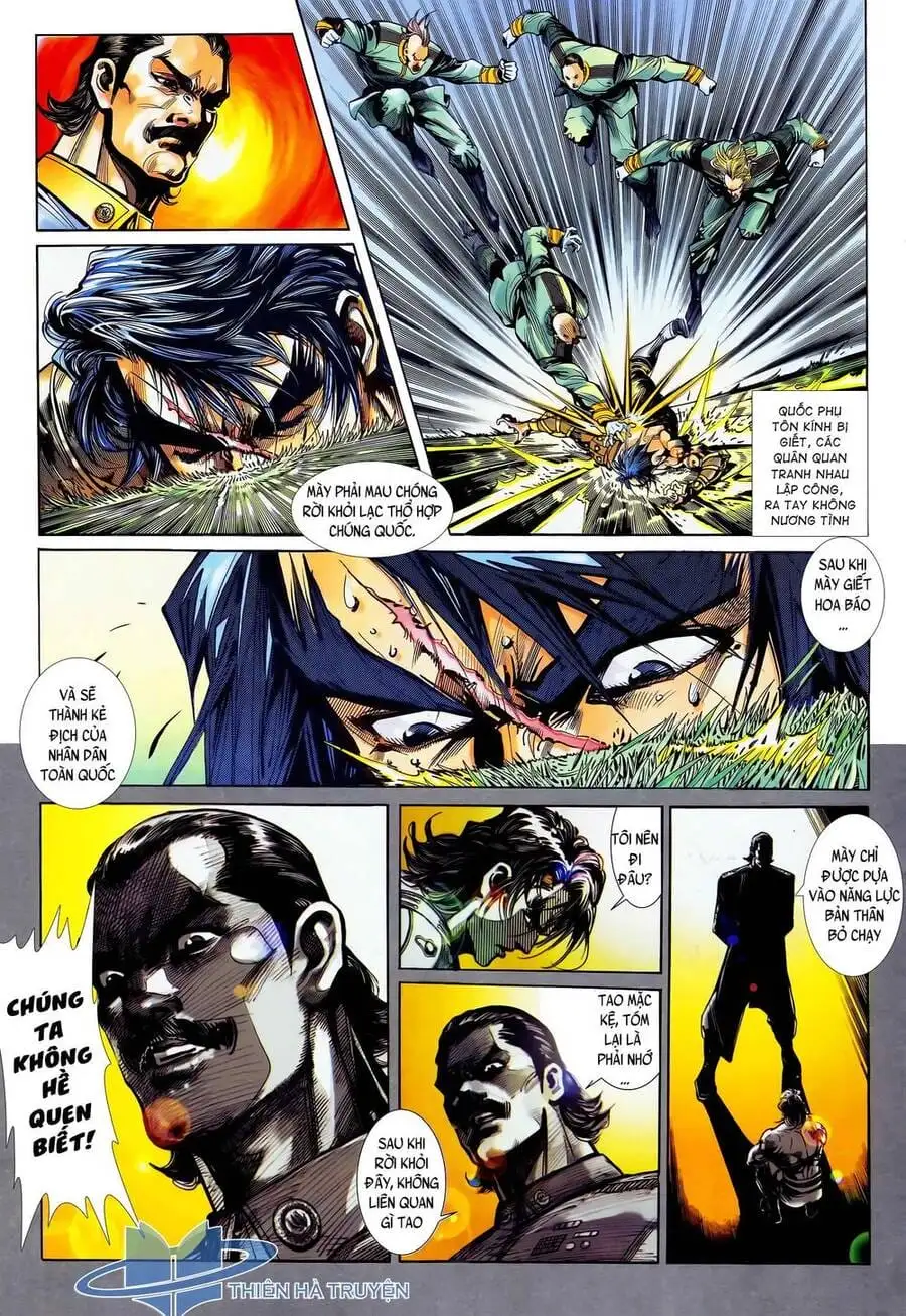 Truyện Tranh Long Hổ 5 Thế trang 8
