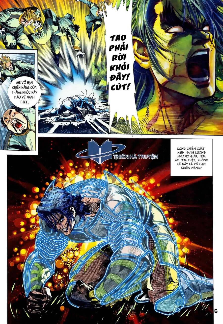 Truyện Tranh Long Hổ 5 Thế trang 8