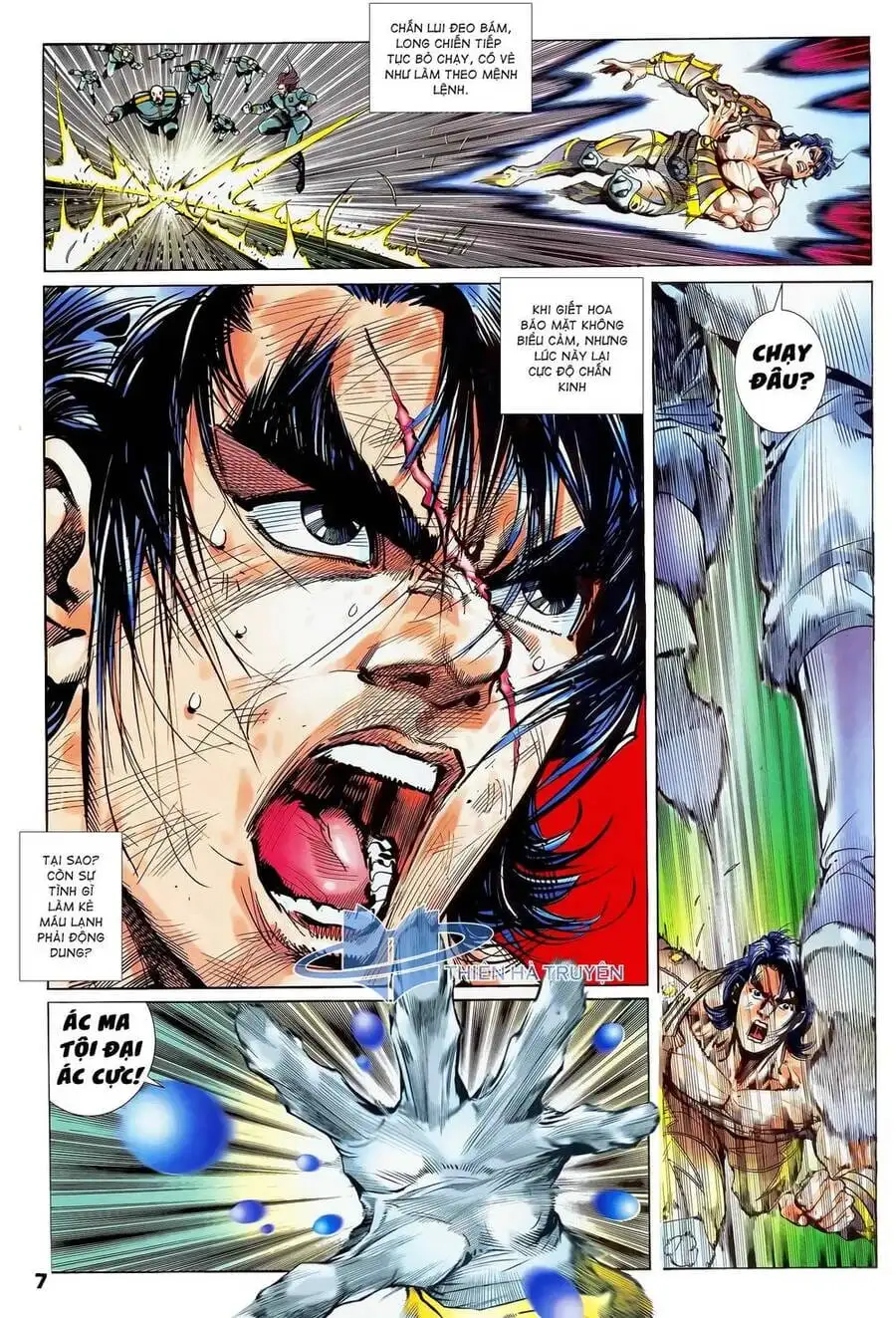 Truyện Tranh Long Hổ 5 Thế trang 8
