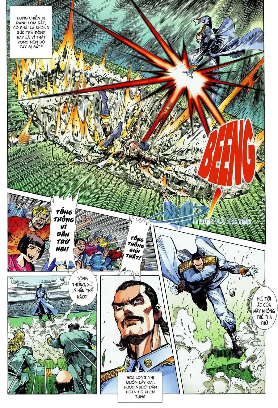 Truyện Tranh Long Hổ 5 Thế trang 8