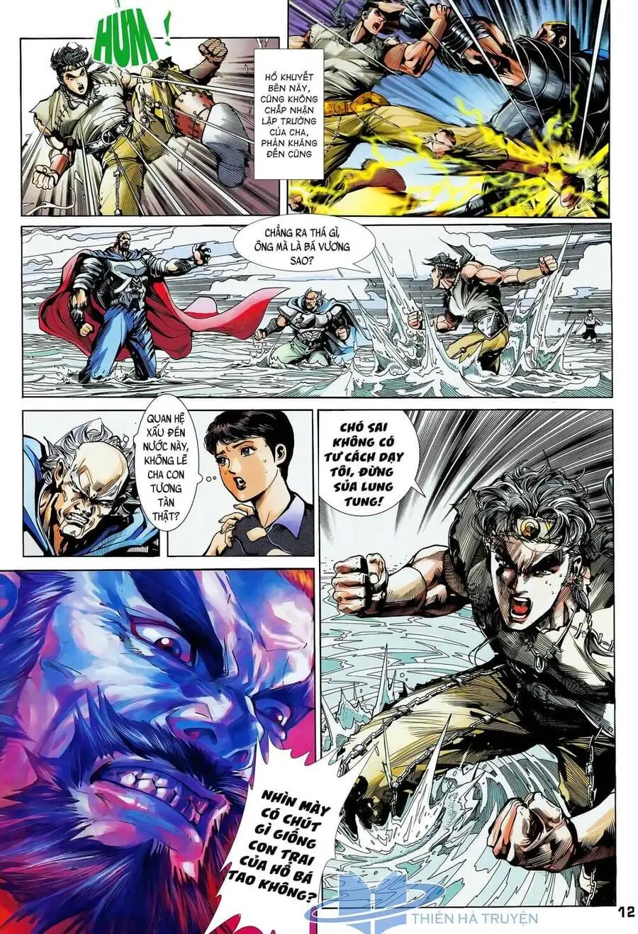 Truyện Tranh Long Hổ 5 Thế trang 8