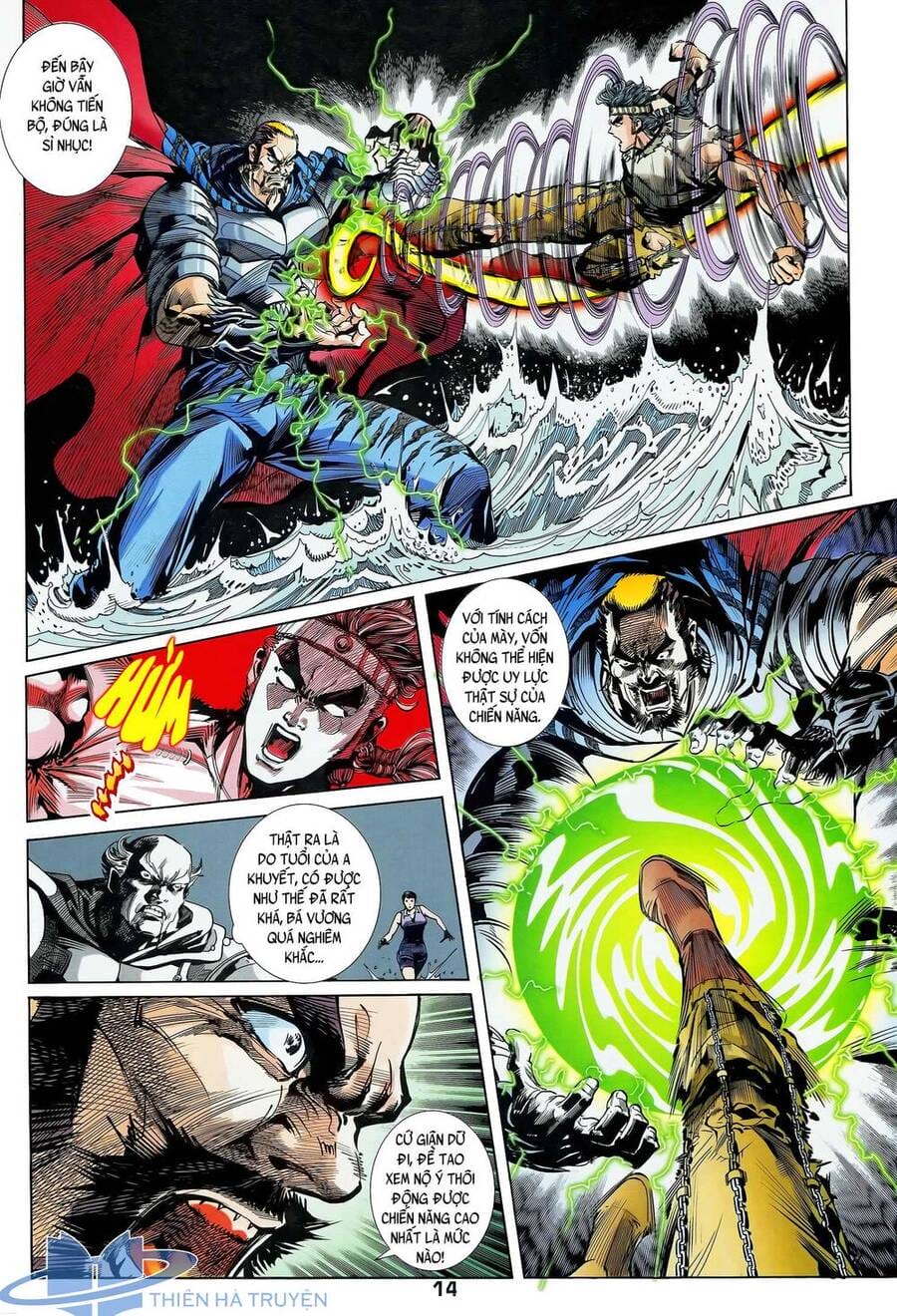 Truyện Tranh Long Hổ 5 Thế trang 8