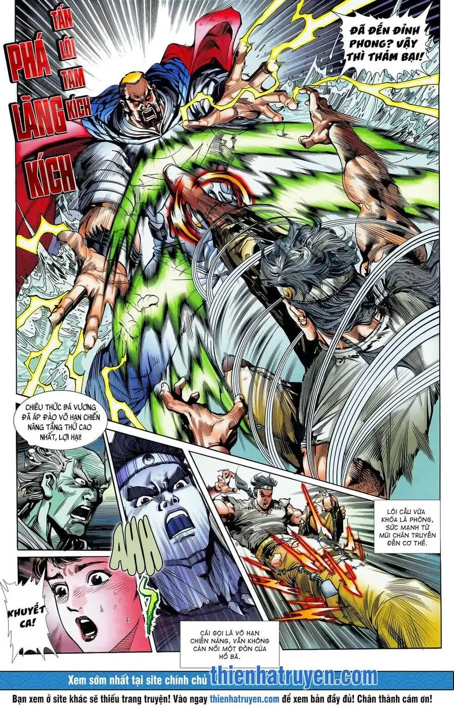 Truyện Tranh Long Hổ 5 Thế trang 8