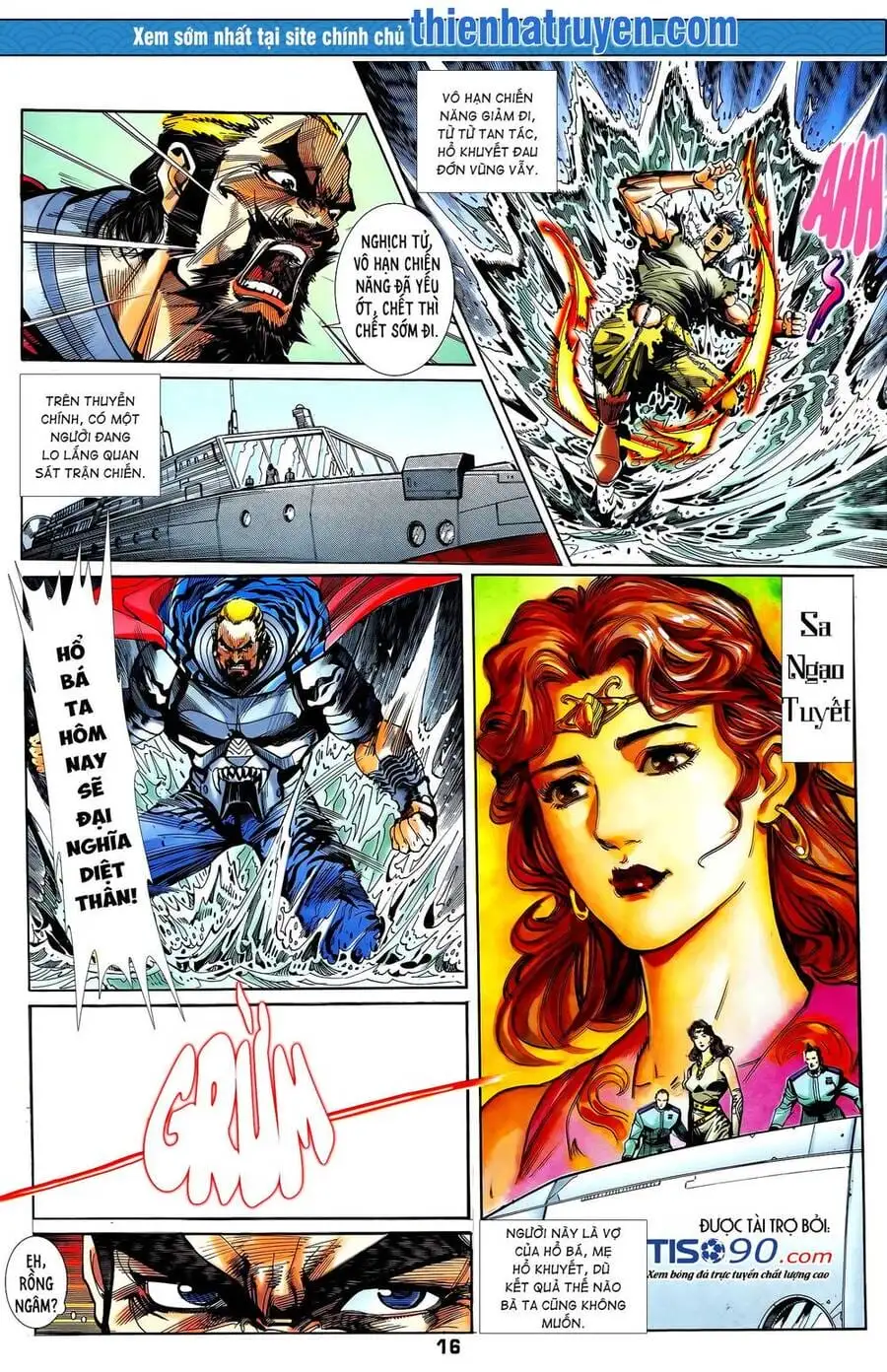 Truyện Tranh Long Hổ 5 Thế trang 8