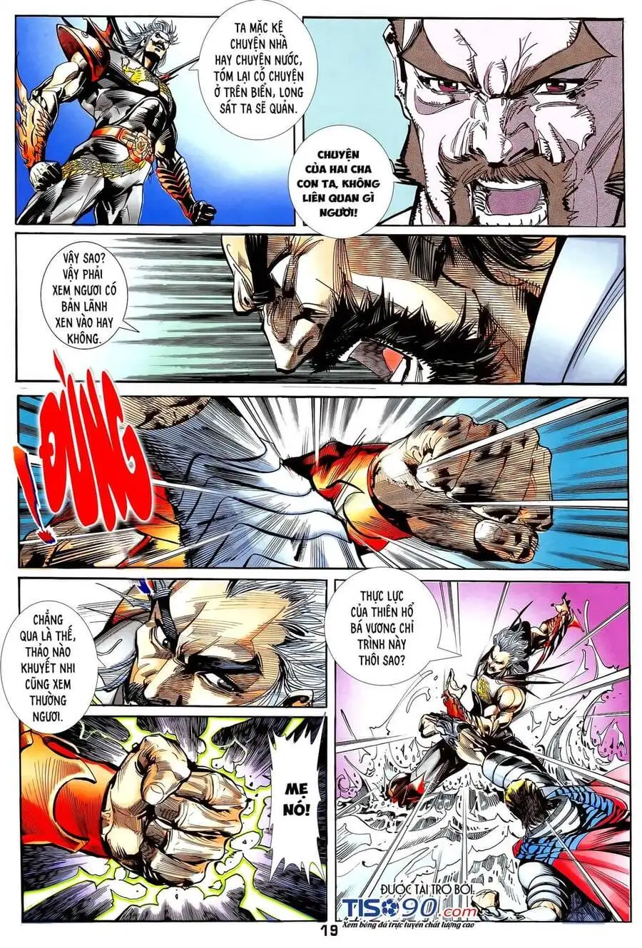 Truyện Tranh Long Hổ 5 Thế trang 8