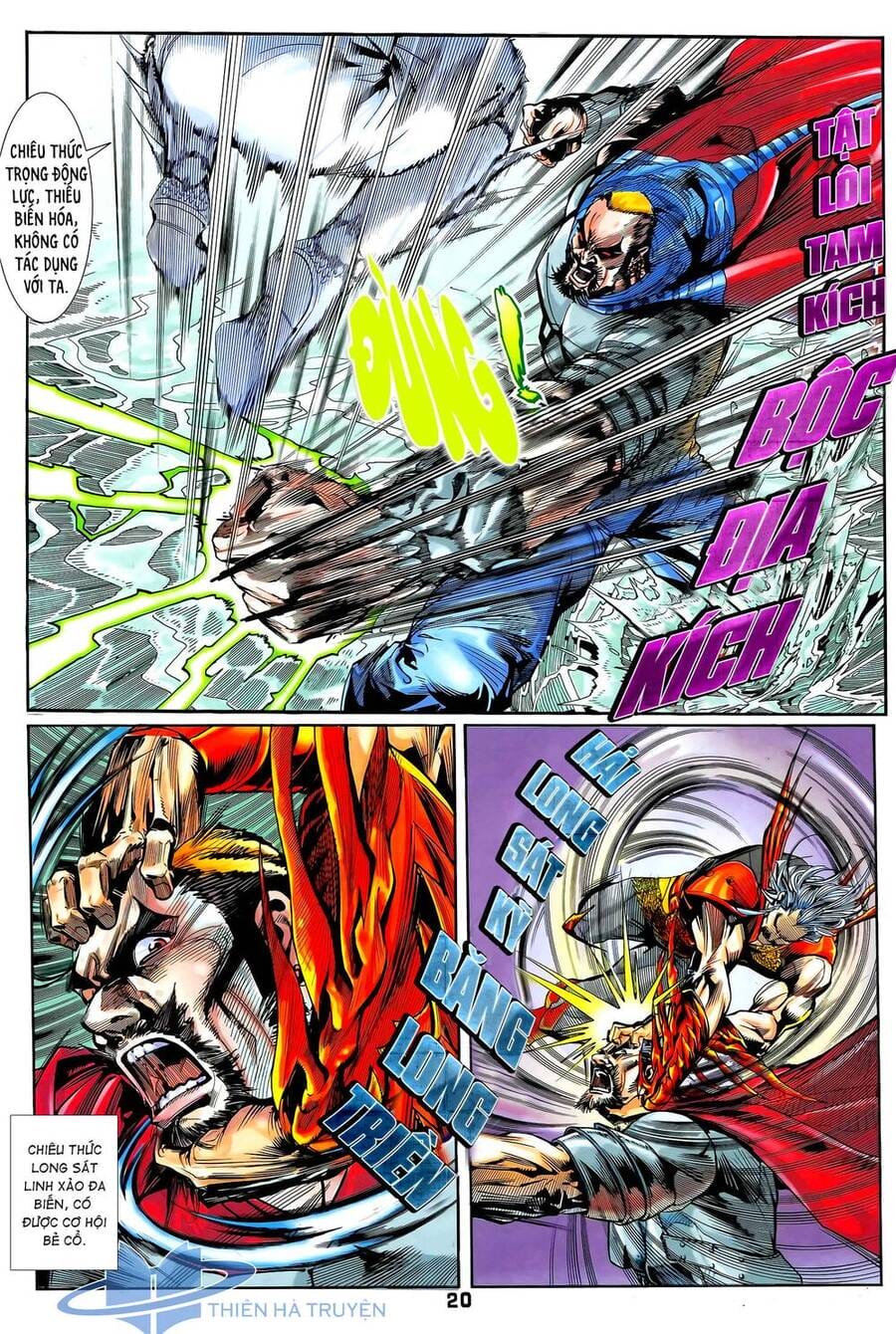 Truyện Tranh Long Hổ 5 Thế trang 8