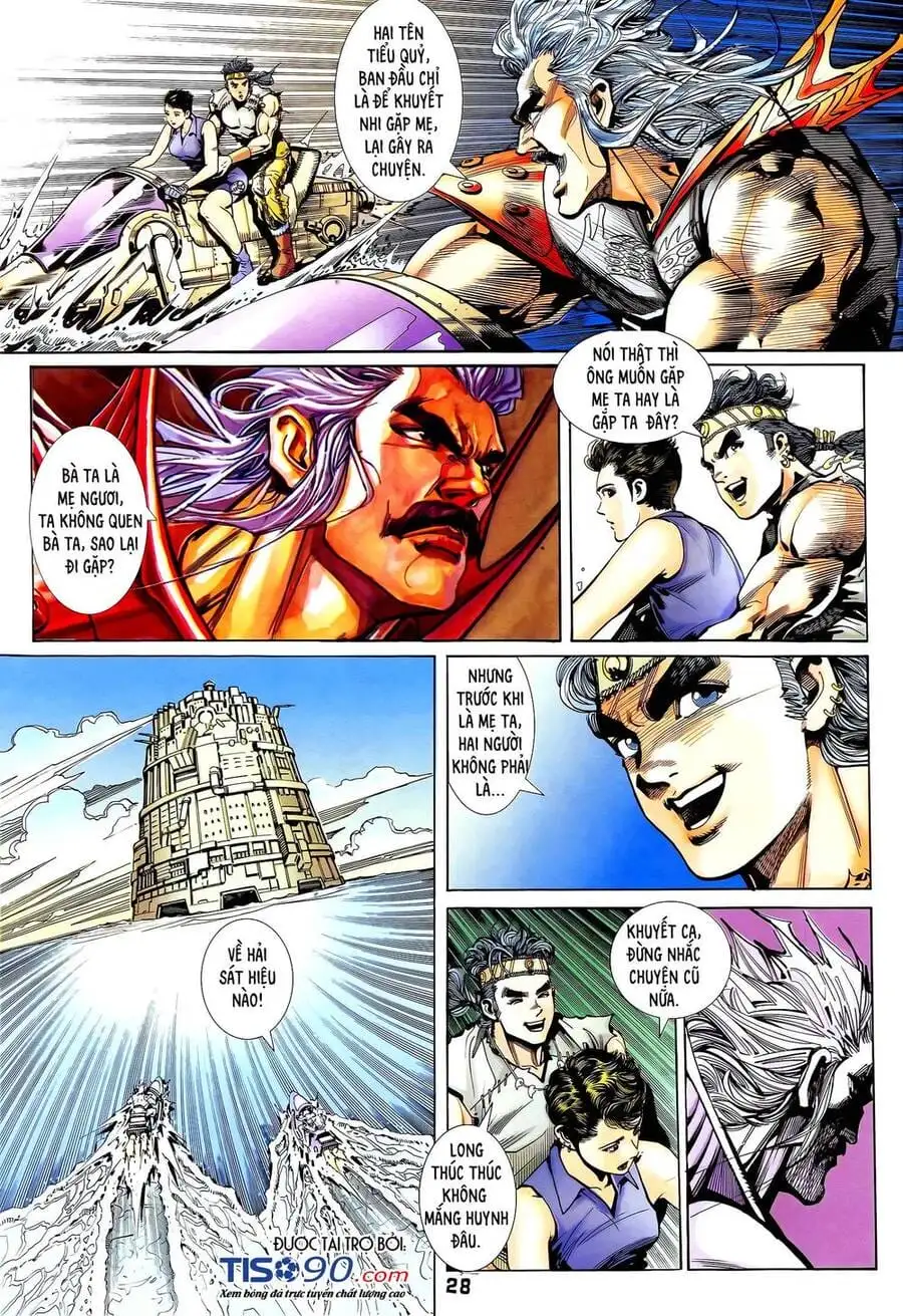 Truyện Tranh Long Hổ 5 Thế trang 8