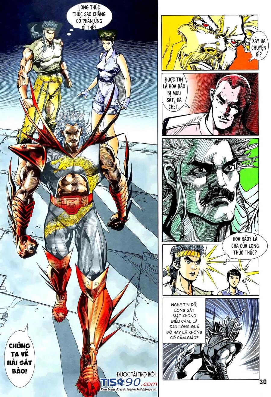 Truyện Tranh Long Hổ 5 Thế trang 8