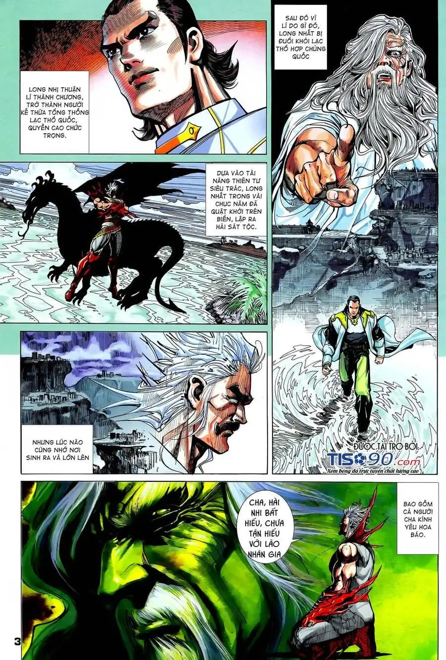 Truyện Tranh Long Hổ 5 Thế trang 8