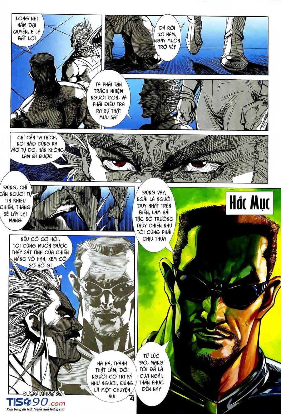 Truyện Tranh Long Hổ 5 Thế trang 8