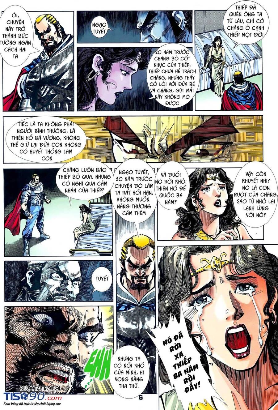 Truyện Tranh Long Hổ 5 Thế trang 8