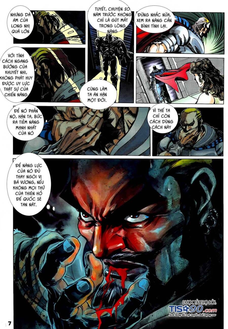 Truyện Tranh Long Hổ 5 Thế trang 8