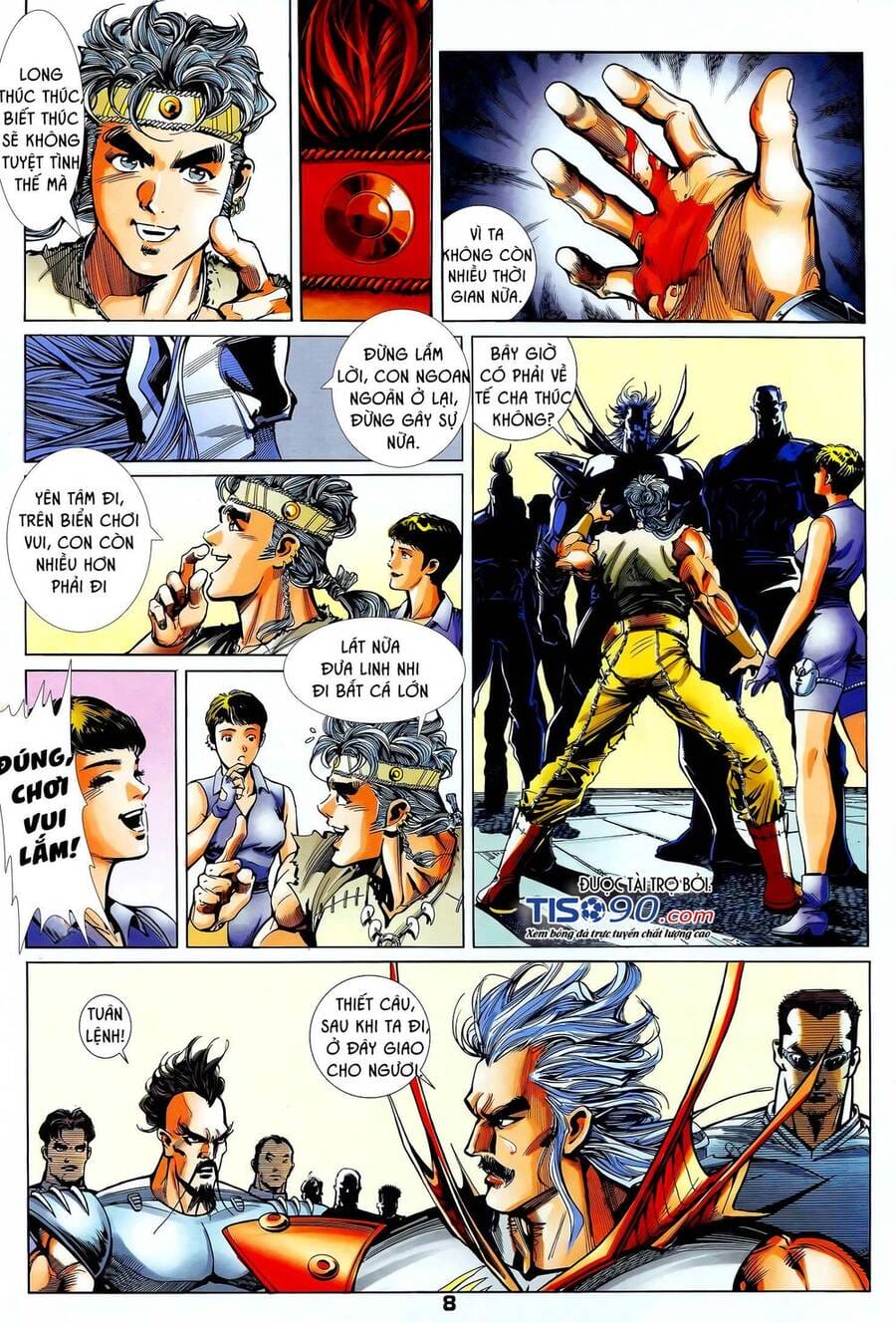 Truyện Tranh Long Hổ 5 Thế trang 8