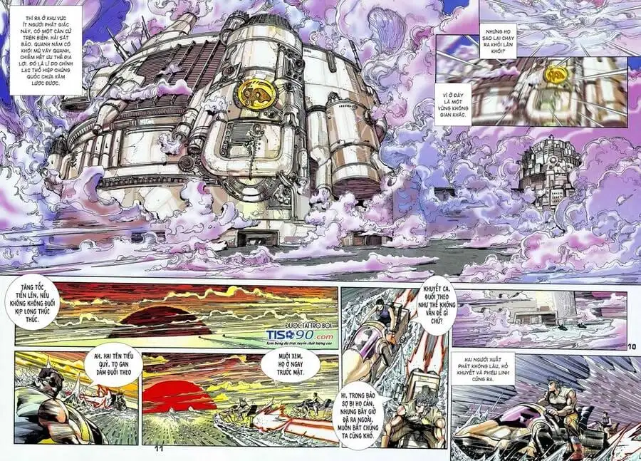 Truyện Tranh Long Hổ 5 Thế trang 8
