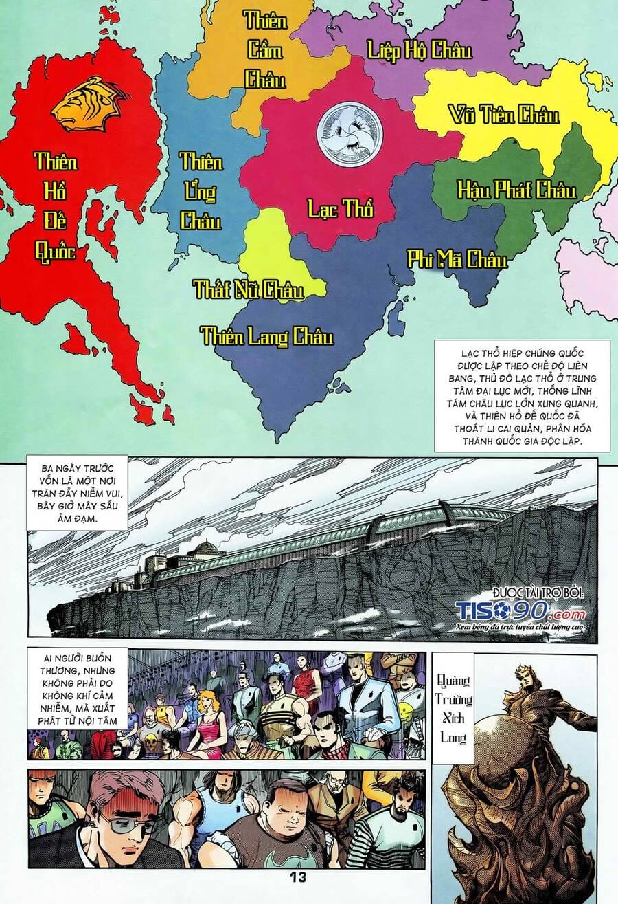Truyện Tranh Long Hổ 5 Thế trang 8