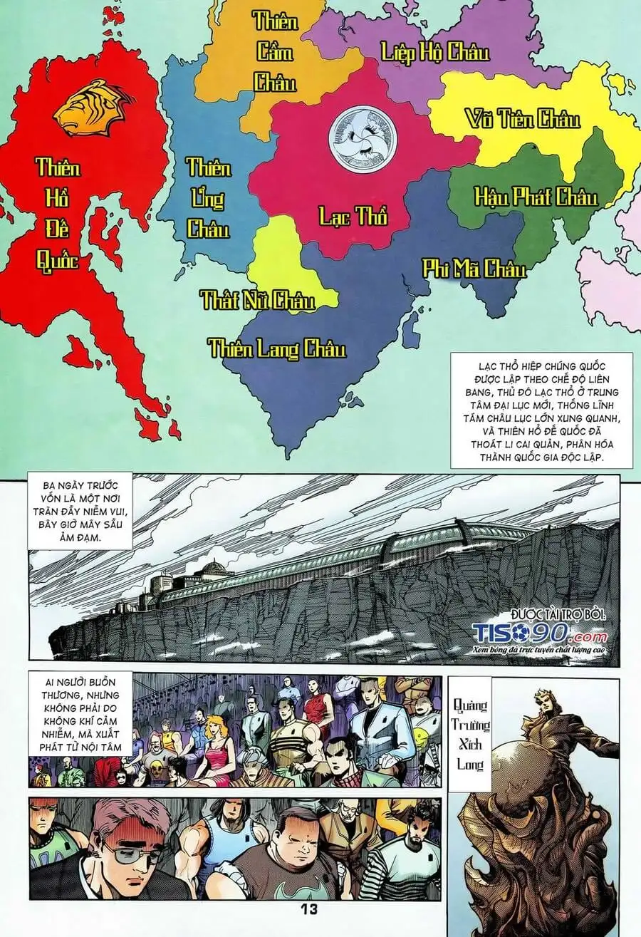 Truyện Tranh Long Hổ 5 Thế trang 8