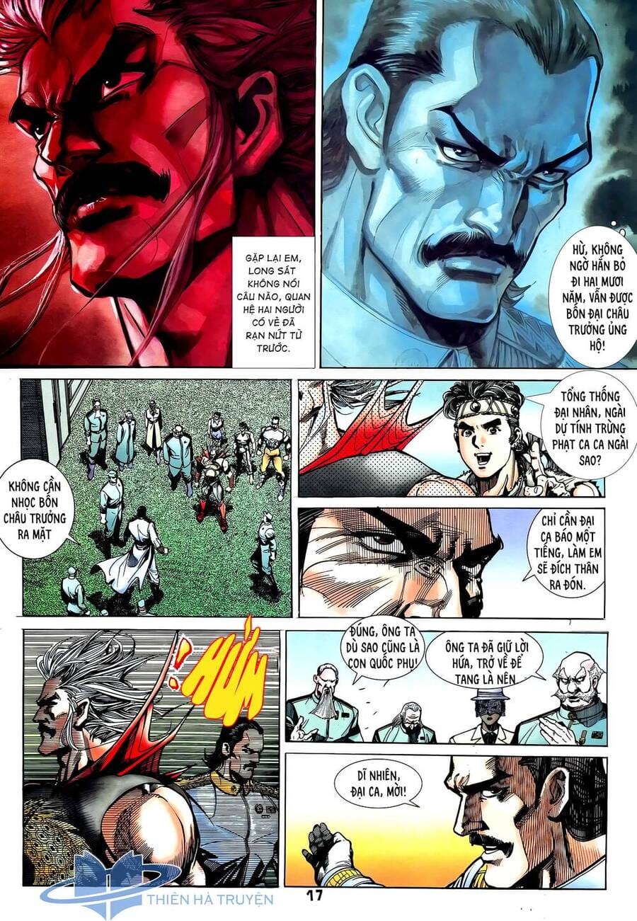 Truyện Tranh Long Hổ 5 Thế trang 8