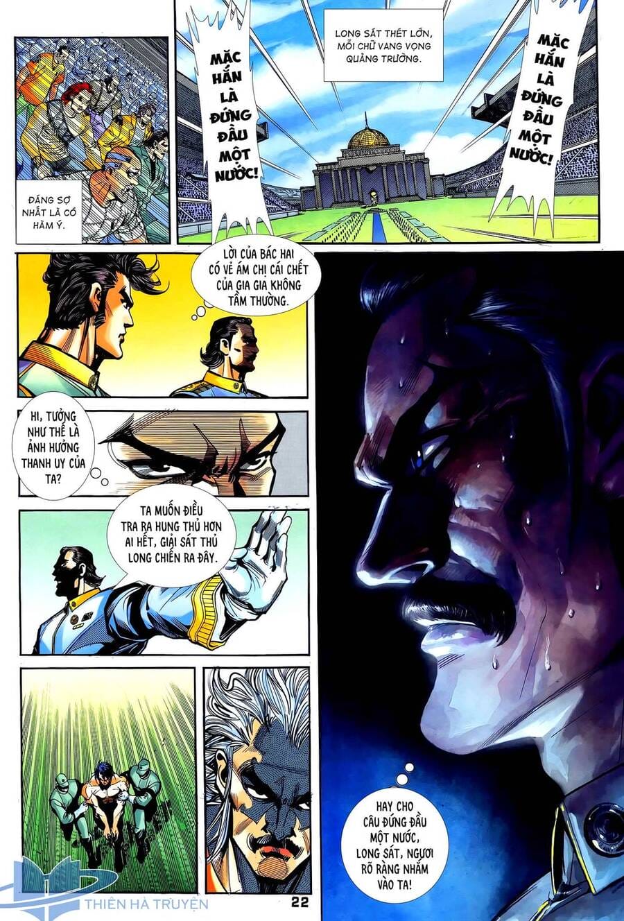 Truyện Tranh Long Hổ 5 Thế trang 8