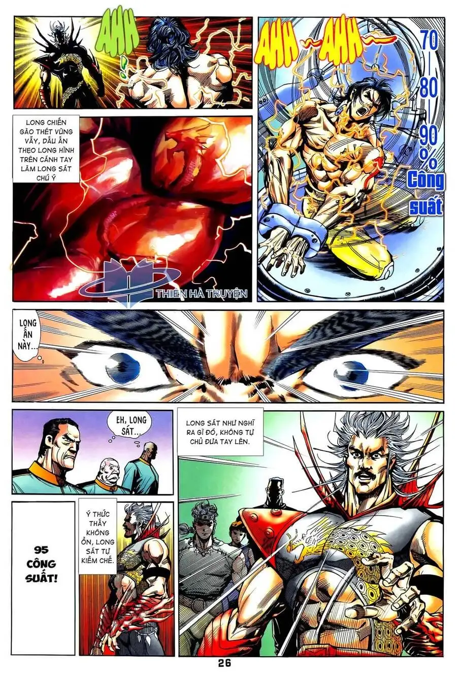 Truyện Tranh Long Hổ 5 Thế trang 8