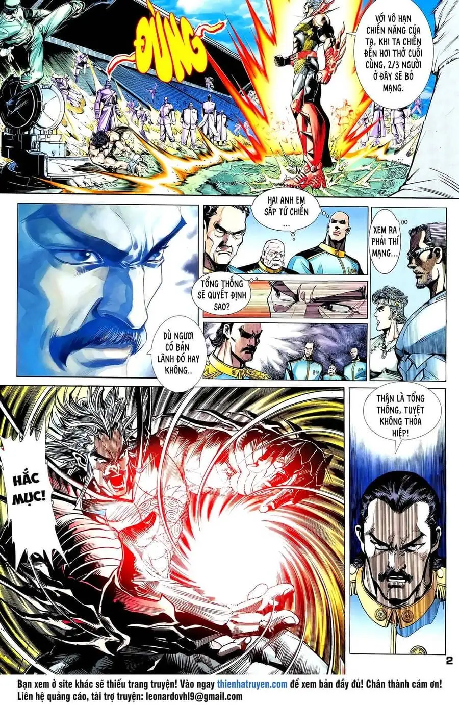 Truyện Tranh Long Hổ 5 Thế trang 8