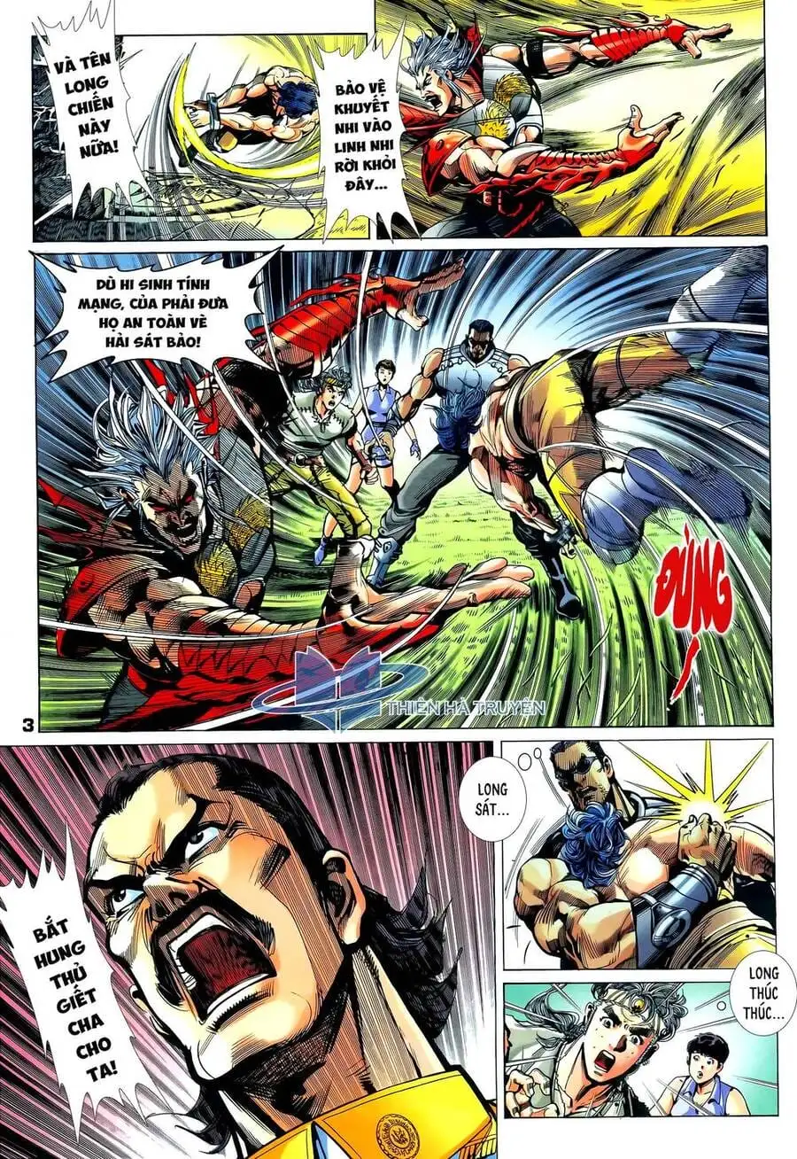 Truyện Tranh Long Hổ 5 Thế trang 8