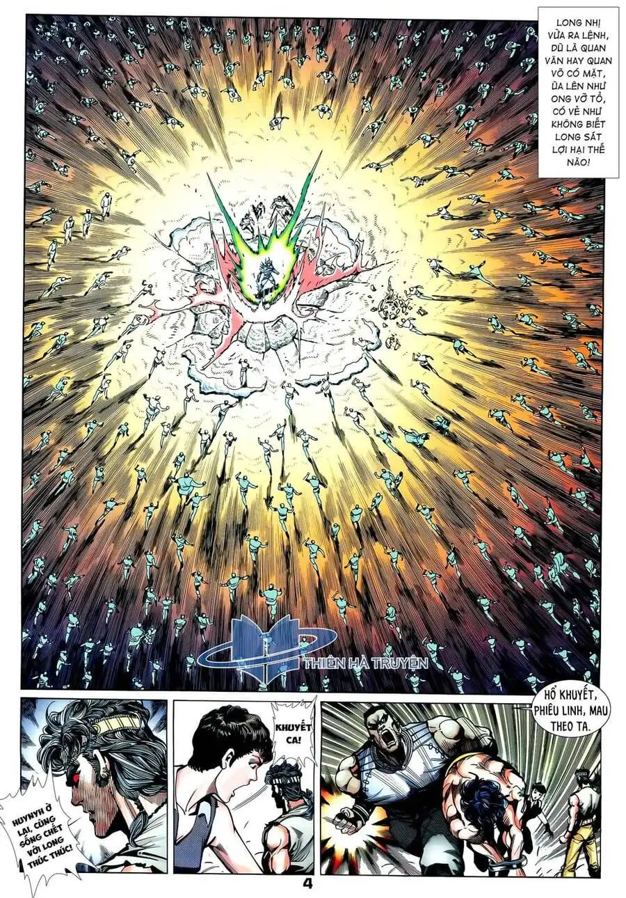 Truyện Tranh Long Hổ 5 Thế trang 8