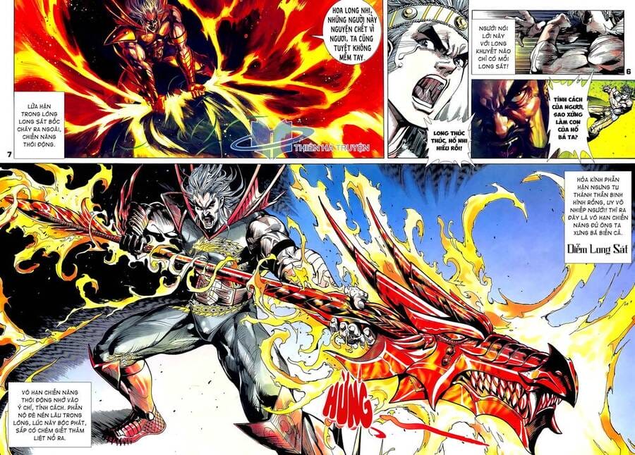 Truyện Tranh Long Hổ 5 Thế trang 8