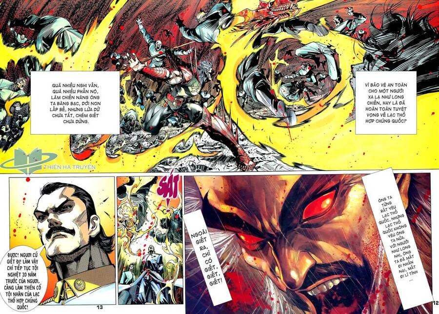 Truyện Tranh Long Hổ 5 Thế trang 8