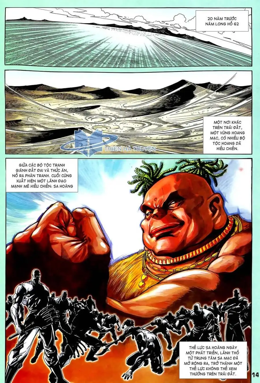 Truyện Tranh Long Hổ 5 Thế trang 8