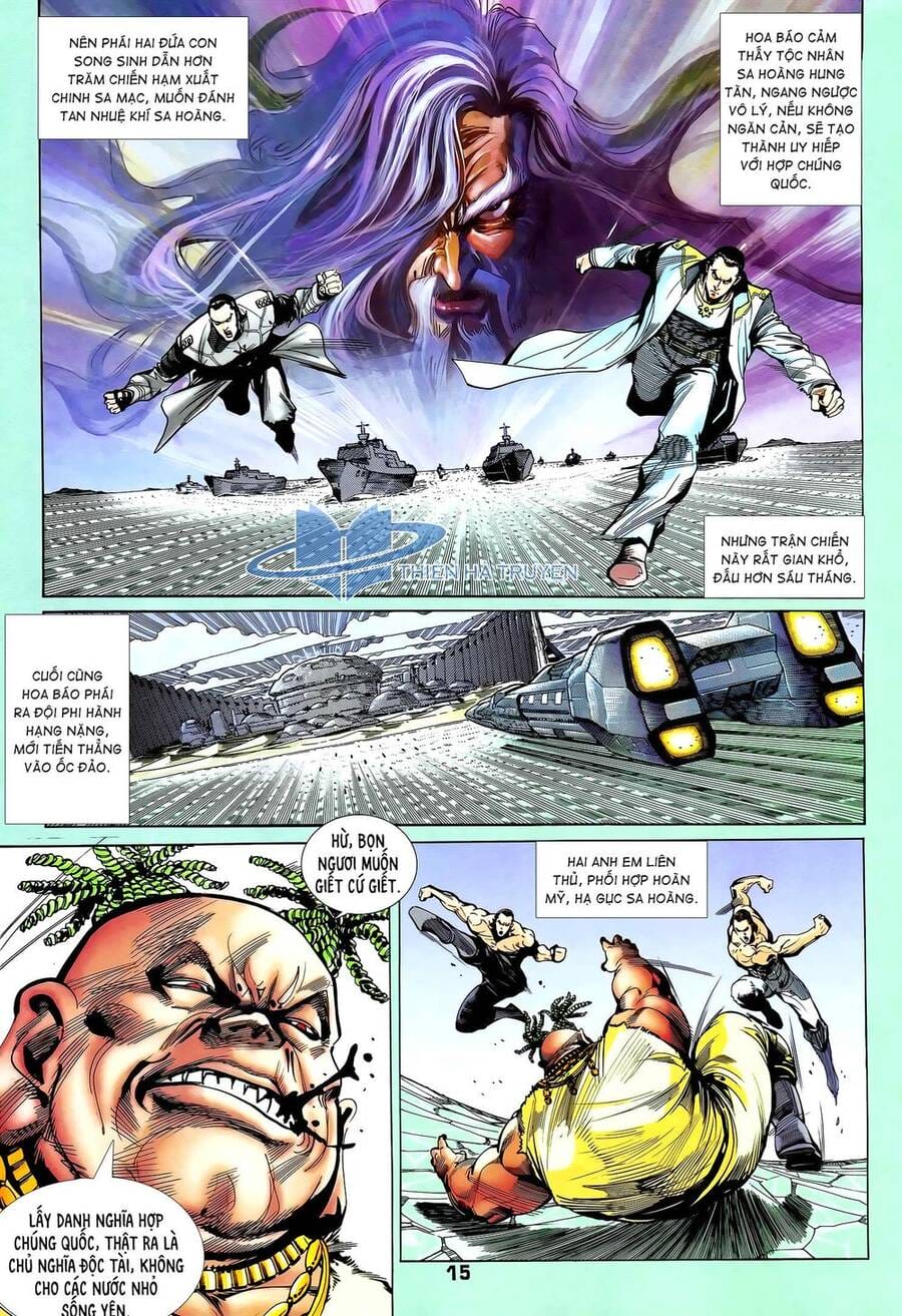 Truyện Tranh Long Hổ 5 Thế trang 8