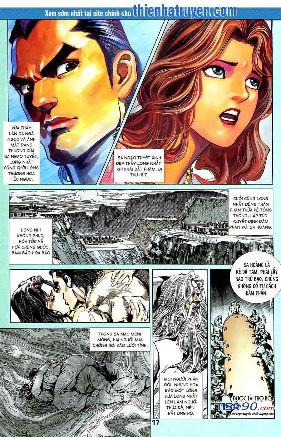Truyện Tranh Long Hổ 5 Thế trang 8