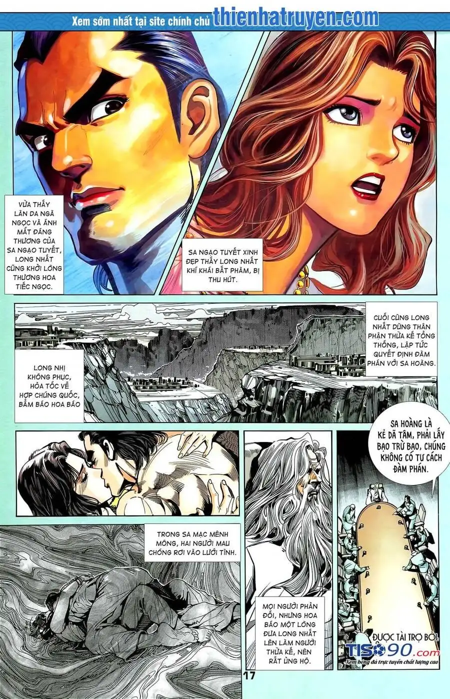 Truyện Tranh Long Hổ 5 Thế trang 8