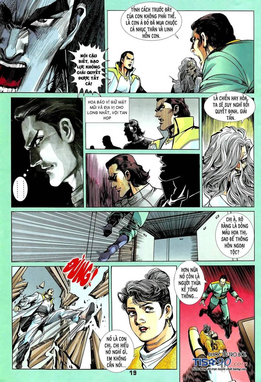 Truyện Tranh Long Hổ 5 Thế trang 8