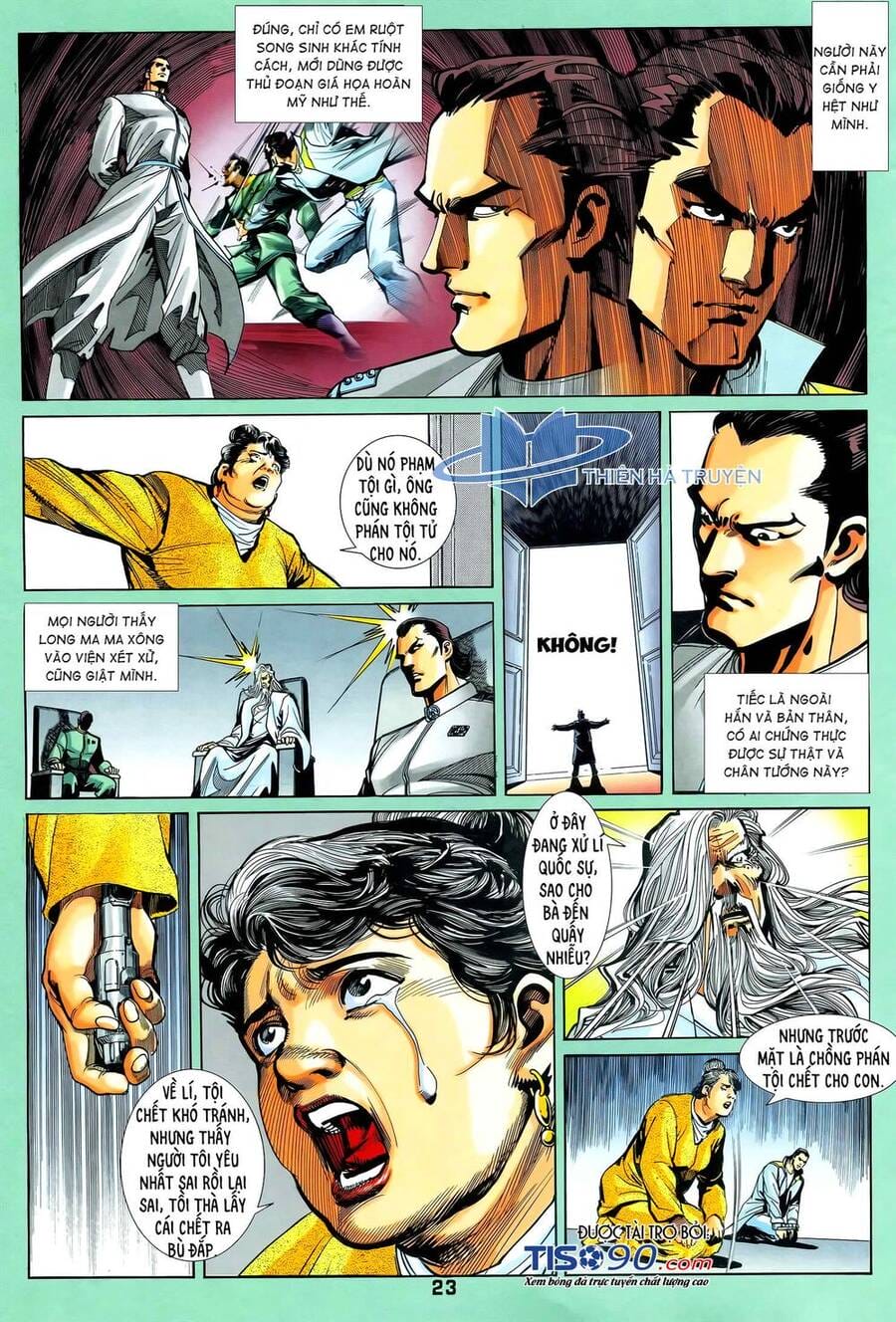 Truyện Tranh Long Hổ 5 Thế trang 8