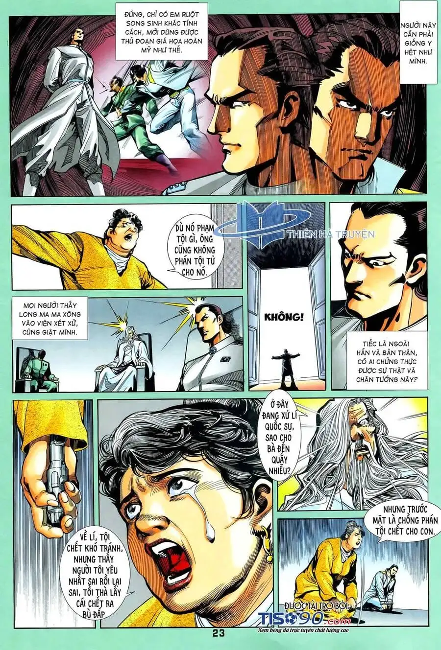 Truyện Tranh Long Hổ 5 Thế trang 8