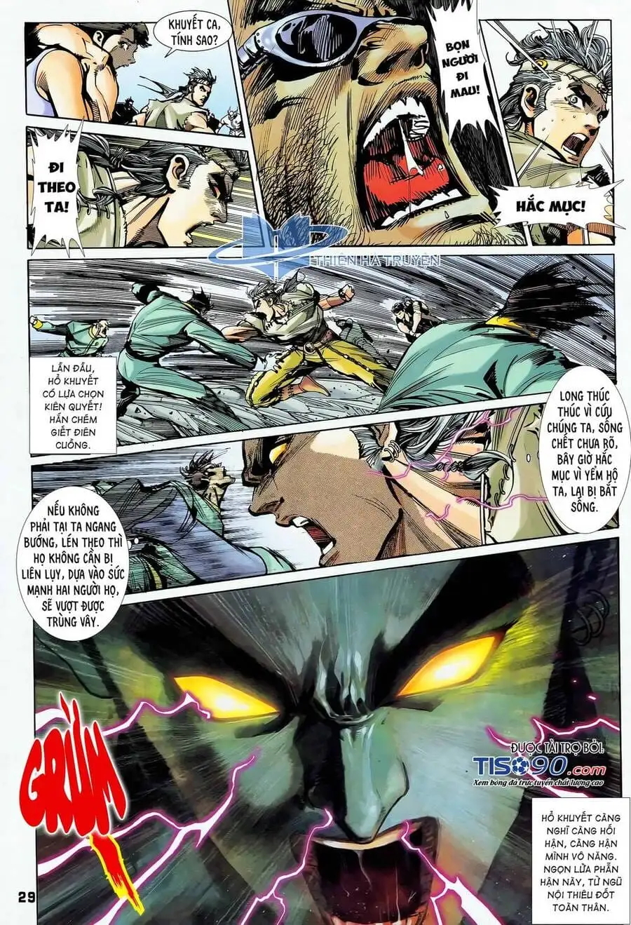 Truyện Tranh Long Hổ 5 Thế trang 8