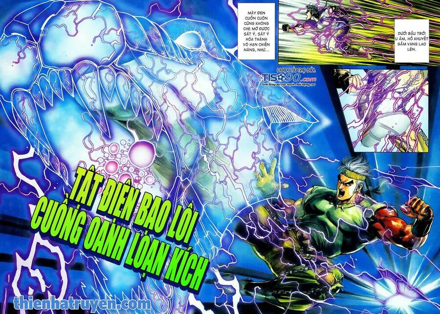 Truyện Tranh Long Hổ 5 Thế trang 8
