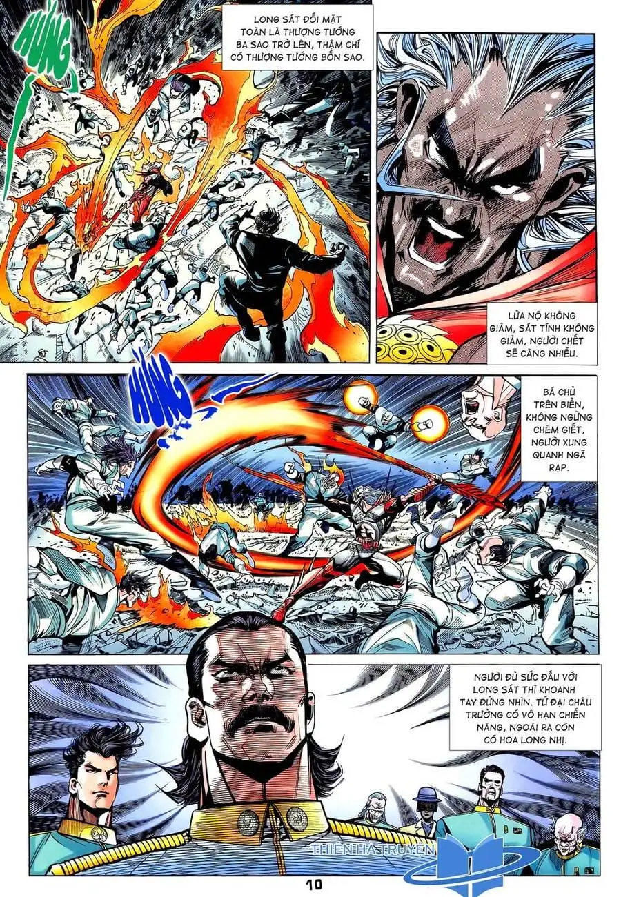 Truyện Tranh Long Hổ 5 Thế trang 8