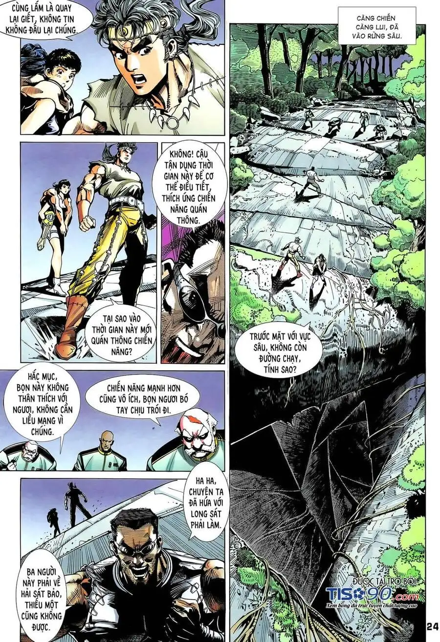 Truyện Tranh Long Hổ 5 Thế trang 8