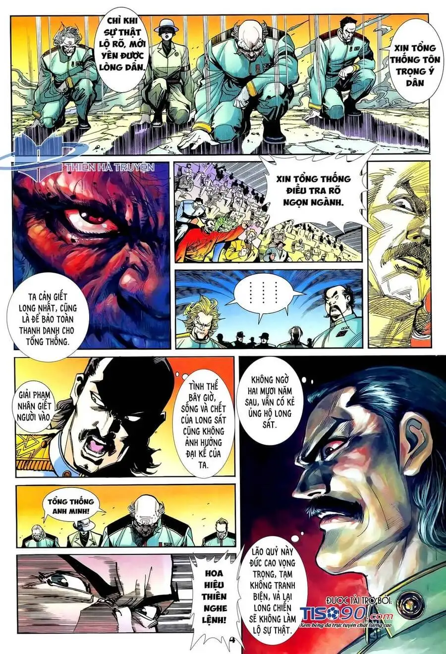 Truyện Tranh Long Hổ 5 Thế trang 8