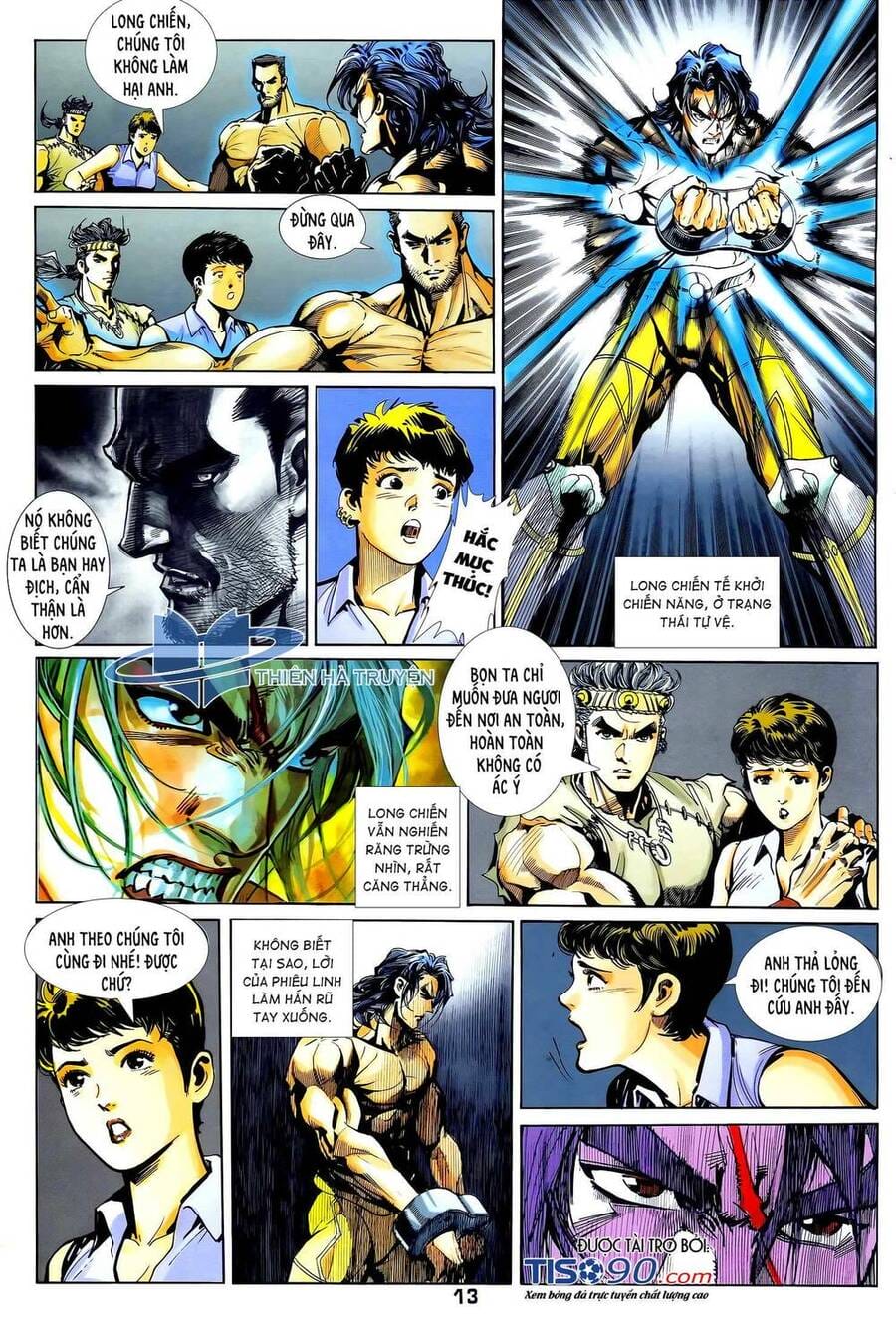 Truyện Tranh Long Hổ 5 Thế trang 8
