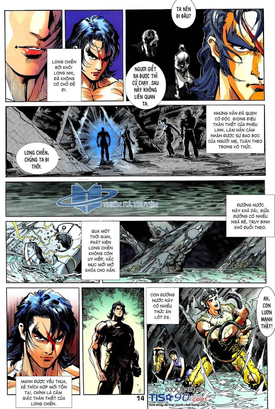 Truyện Tranh Long Hổ 5 Thế trang 8