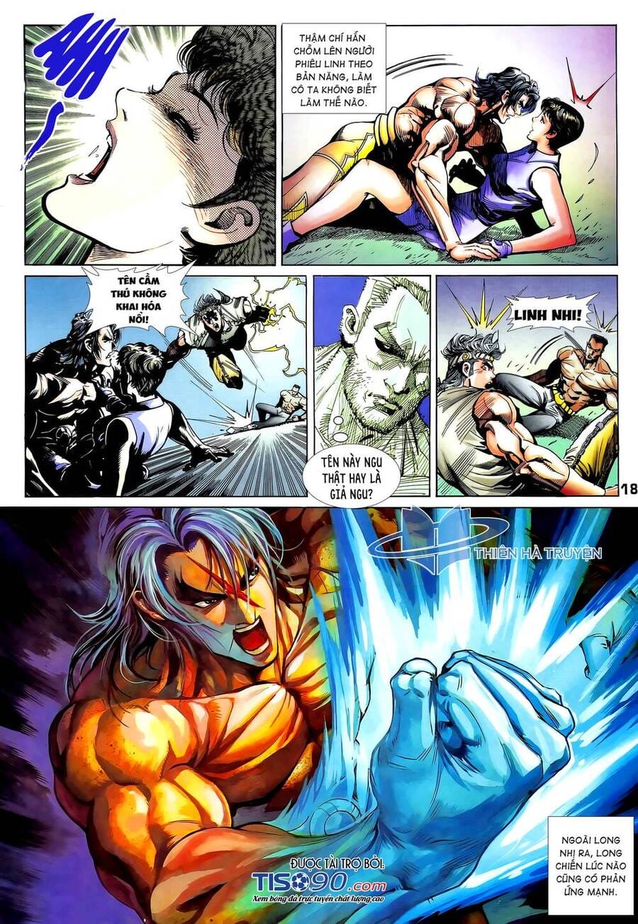 Truyện Tranh Long Hổ 5 Thế trang 8