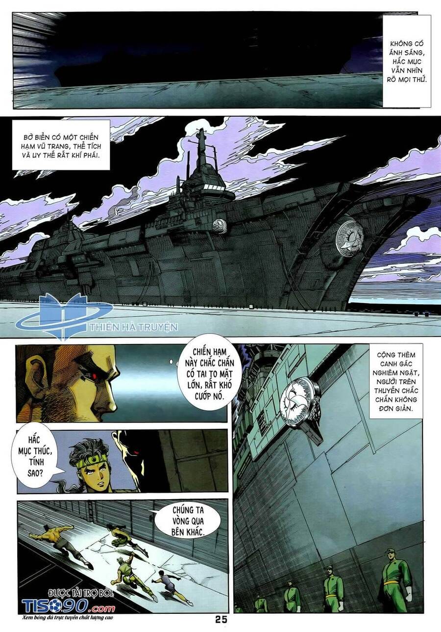 Truyện Tranh Long Hổ 5 Thế trang 8