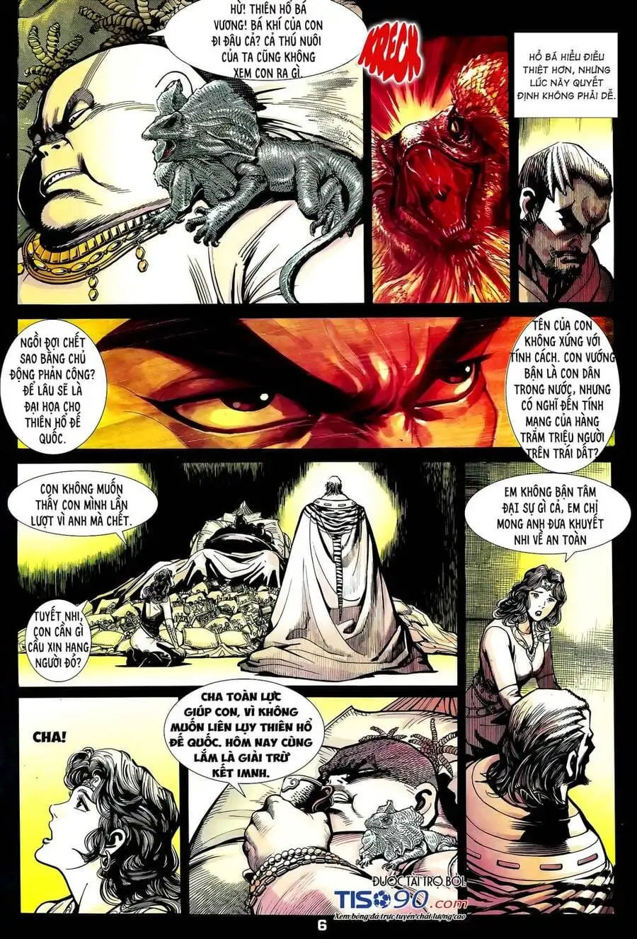 Truyện Tranh Long Hổ 5 Thế trang 8