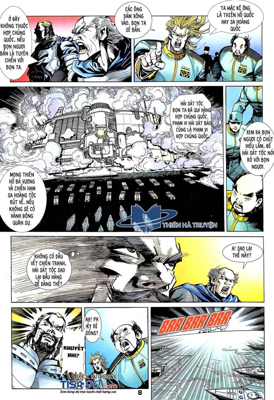 Truyện Tranh Long Hổ 5 Thế trang 8