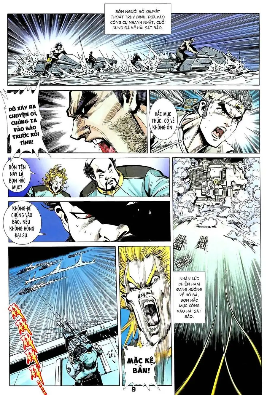 Truyện Tranh Long Hổ 5 Thế trang 8