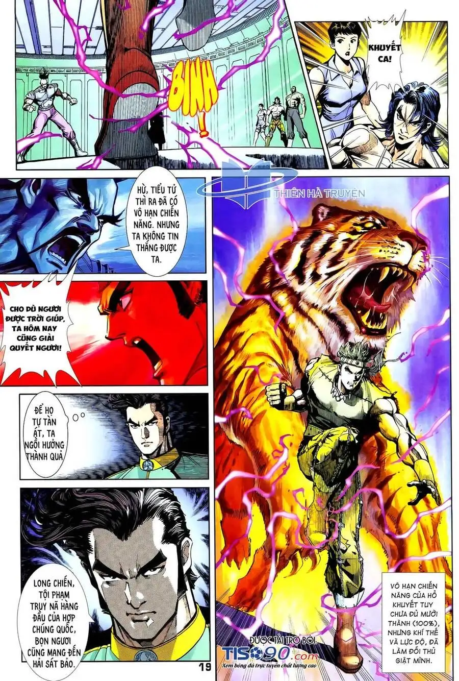 Truyện Tranh Long Hổ 5 Thế trang 8