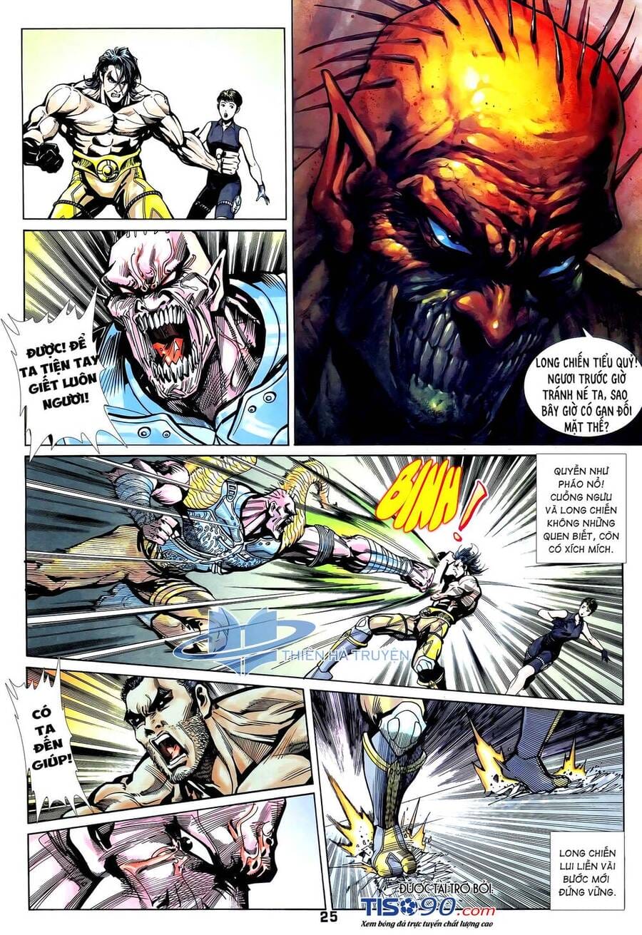 Truyện Tranh Long Hổ 5 Thế trang 8